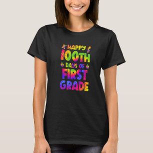 100th Day Of Smarter First Grader 100 Days 1st Gra T-Shirt