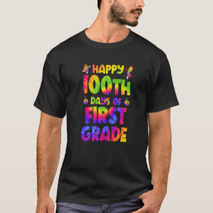 100th Day Of Smarter First Grader 100 Days 1st Gra T-Shirt