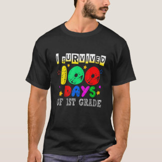 100th Day Of Smarter Teachers Kids 100 Days Of Sch T-Shirt