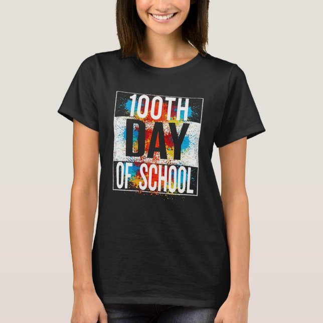 100th day os school T-Shirt (Front)