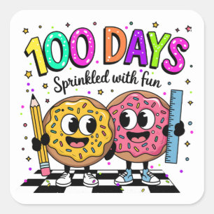 100th Day School Sticker