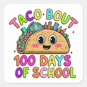 100th Day School Sticker