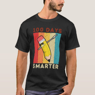 100Th Day Smarter Back To School Teacherretro Dabb T-Shirt