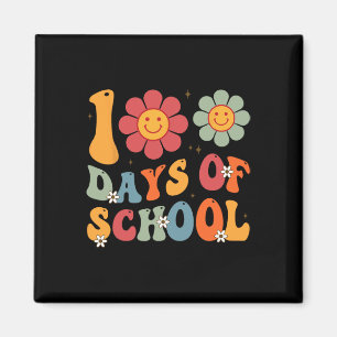 100th Day Student Cute Boys Girls 100 Days Of Scho Magnet