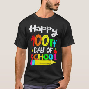 100th Day Student Kids Happy 100 Days Of School Te T-Shirt