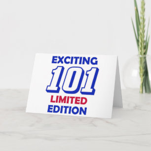 101 Birthday Design Card