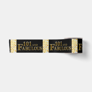 101 Birthday Satin Ribbon