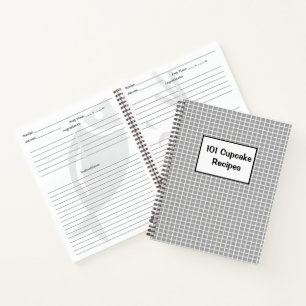 101 Cupcake Recipes Notebook