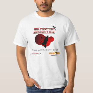 101 Damnations Gentlemen's Club - Customisable T-Shirt