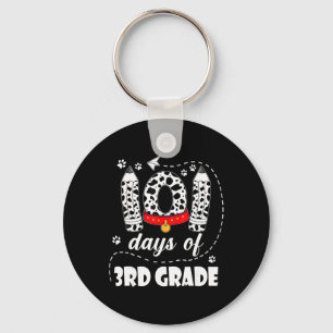 101 Days Of 3rd Grade 100 Days Of School Kids Teac Key Ring