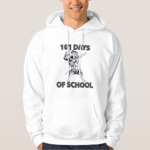 101 Days of School: Dalmatian Dab Men's Hoodie