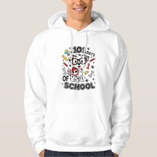 101 Days of School Dalmatian Puppy Hoodie