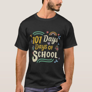 101 Days Of School Dalmatic Dog  T-Shirt