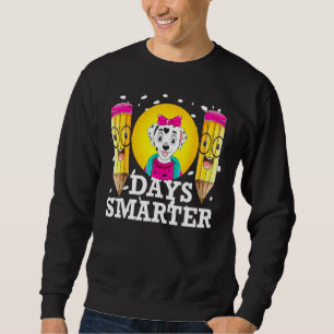 101 Days Smarter 100 Days Of School Ends Student T Sweatshirt