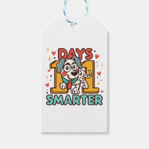 101 Days Smarter Dalmatian Dog Gift Tags