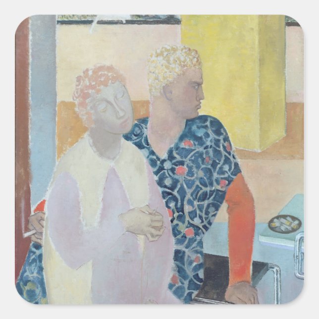 101st Afternoon with Penelope Square Sticker (Front)