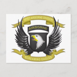 101st Airborne 3D Postcard
