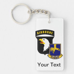 101st Airborne 502nd Infantry Key Ring
