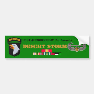 101st Airborne Desert Storm Bumper Sticker