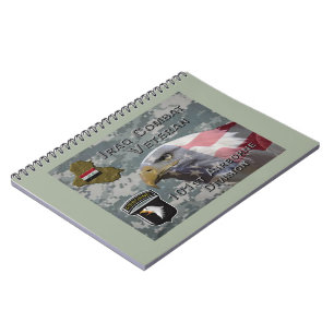 101st Airborne Div Iraq Combat Veteran Notebook