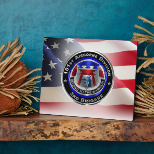 101st  Airborne Division 3rd Brigade Plaque