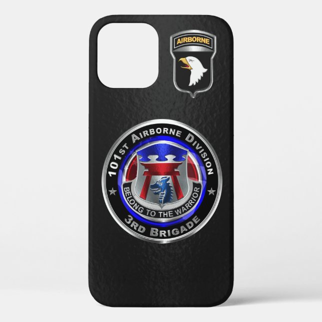 101st Airborne Division 3rd Brigade ‘RAKKASANS’ Case-Mate iPhone Case (Back)