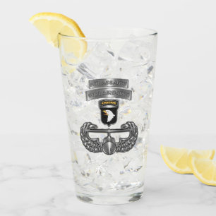 101st Airborne Division “Air Assault Badge” Glass