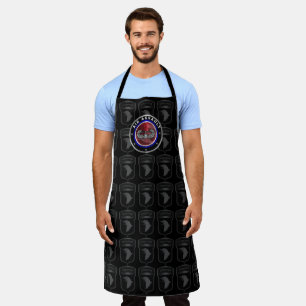 101st Airborne Division “Air Assault” Black Design Apron