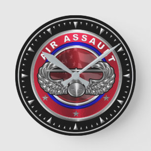 101st Airborne Division Air Assault  Round Clock
