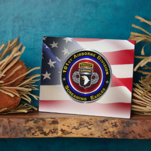 101st Airborne Division Airborne Ranger Plaque