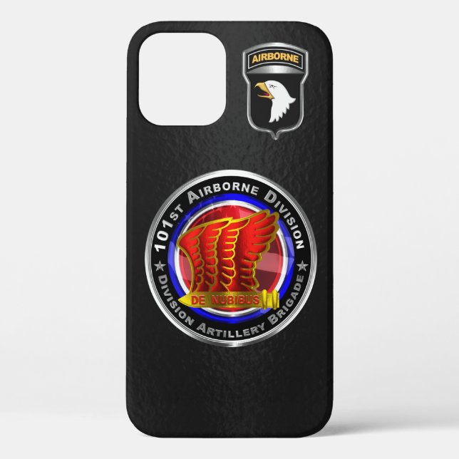101st Airborne Division Artillery Brigade  Case-Mate iPhone Case (Back)