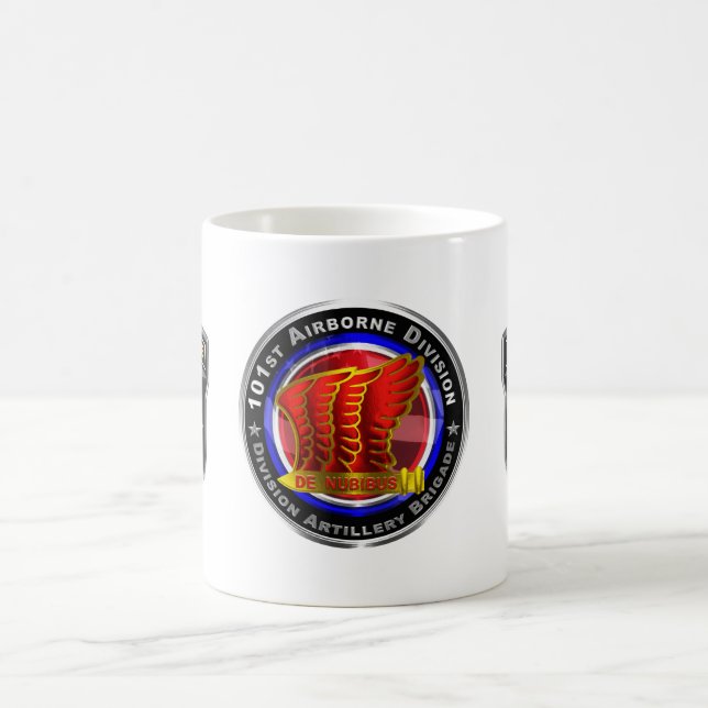 101st Airborne Division Artillery Brigade  Coffee Mug (Center)
