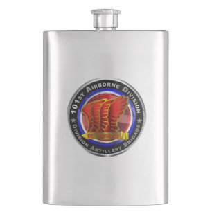 101st Airborne Division Artillery Brigade  Hip Flask
