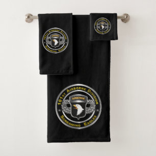 101st Airborne Division  Bath Towel Set