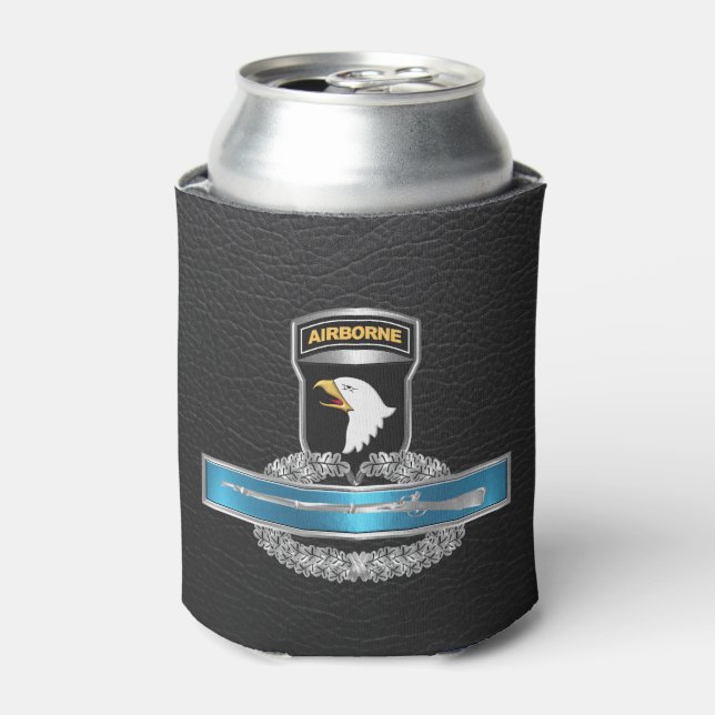 101st Airborne Division CIB Can Cooler (Can Front)