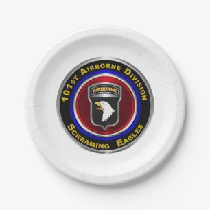 101st Airborne Division Custom Paper Plate