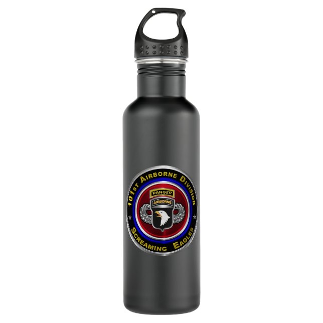101st Airborne Division Customised  710 Ml Water Bottle (Front)