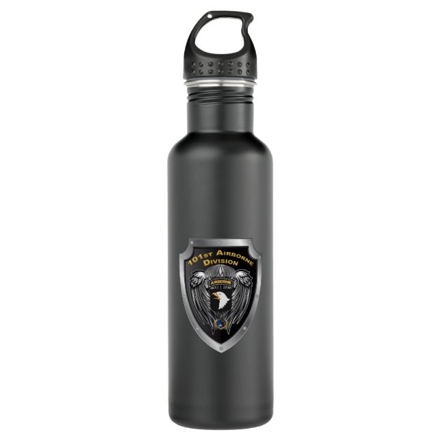 101st Airborne Division Customised Shield 710 Ml Water Bottle (Front)