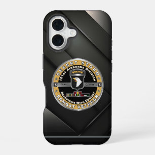 101st Airborne Division Desert Storm Veteran iPhone 16 Case
