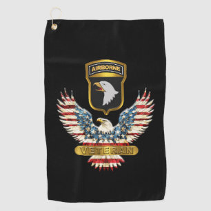 101st Airborne Division  Golf Towel