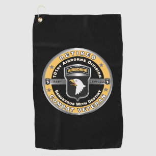101st Airborne Division  Golf Towel
