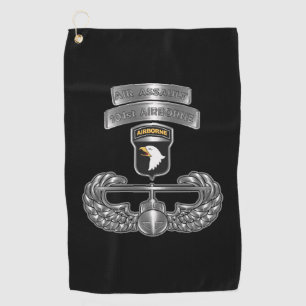 101st Airborne Division  Golf Towel