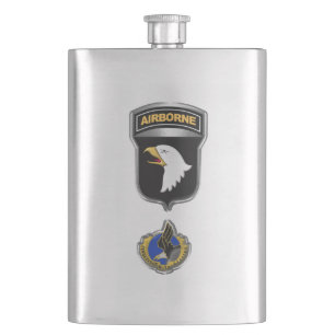 101st Airborne Division Hip Flask