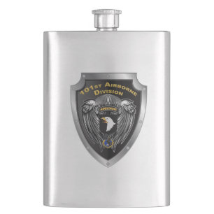101st Airborne Division Hip Flask