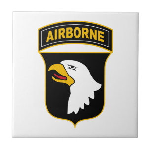 101st Airborne Division Military Veteran Ceramic Tile