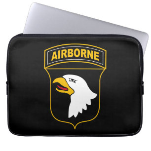 101st Airborne Division Military Veteran Laptop Sleeve