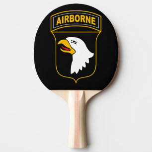 101st Airborne Division Military Veteran Ping Pong Paddle