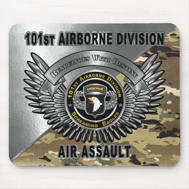 101st Airborne Division  Mouse Pad (Front)
