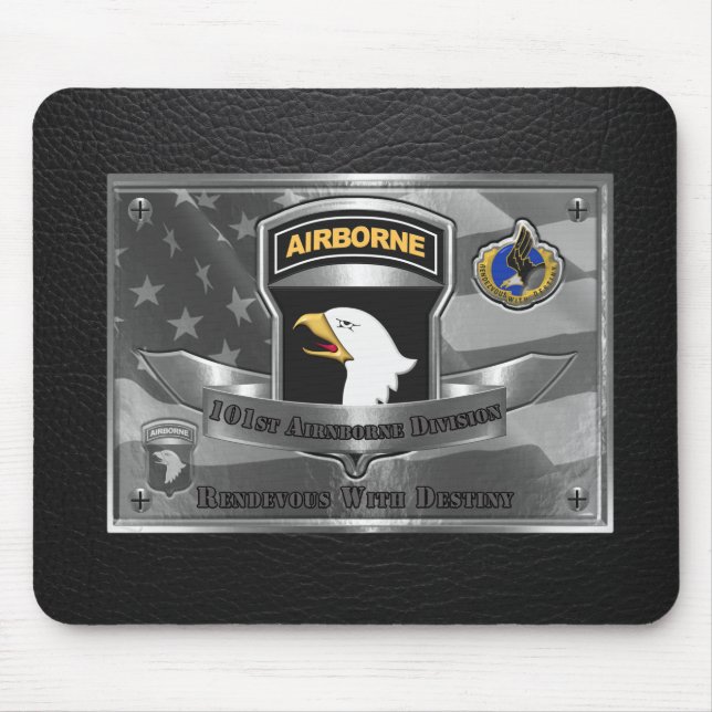 101st Airborne Division  Mouse Pad (Front)
