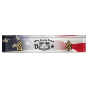 101st Airborne Division  Nameplate